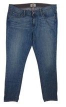 Paige Women&#39;s Jimmy Jimmy Skinny Mid Rise Medium Blue Slim Jeans 30 Made... - £16.21 GBP