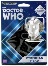 Metal Earth Dr Who Cyberman Head3D Puzzle Micro Model  - $12.86