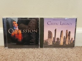 Lot of 2 Narada Collection CDs: Obsession New Flamenco Romance, Celtics Legacy - £6.82 GBP