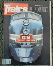 Trains Magazine - January 1979 Issue - Printed in Milwaukee Wisconsin - $8.38