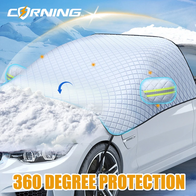 Car Sunshade Cover Snow Exterior Auto Covers Shade Awning From Hail Outdoor - £22.43 GBP+