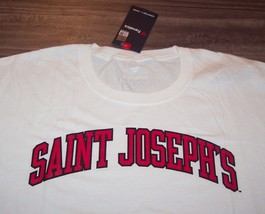 SAINT JOSEPH&#39;S UNIVERSITY HAWKS T-SHIRT MENS XL NEW w/ TAG - $361.64 MXN