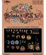 Tole Decorative Painting Melinda&#39;s Folk Art V1 Single Brush Melinda Neis... - $12.74