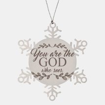 Motivational Christian Stainless Steel Bracelet, You are The God who see... - £19.11 GBP