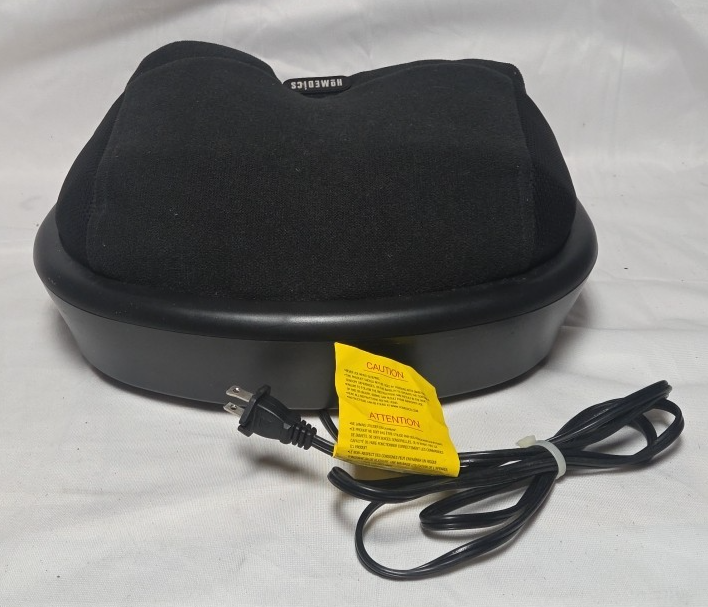 HoMedics Shiatsu Air Max Foot Massager with Heat Black FMS-307HJ TESTED/WORKS Item image 3
