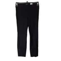 PeSimply Vera Vera Wang Simply Modern Ankle Pants Small Black Stud Skinny - $19.35