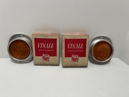 NOS VISALL REFLECTOR no.14 NAPA amber (set of 2) NEW OLD STOCK  14A - $22.95