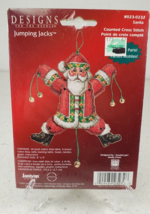 JANLYNN Cross stitch Kit &quot;Jumping Jacks&quot; #023-0232 Santa  - $15.70