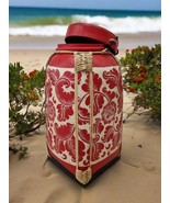 Bamboo Rice Basket Storage Umbrella Stand Flower Pot Thai Basket Hand-Pa... - $4,078.11 MXN