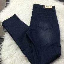 Cello Jeans motto skinny denim with Faux leather Patch detail Women’s Si... - $19.79