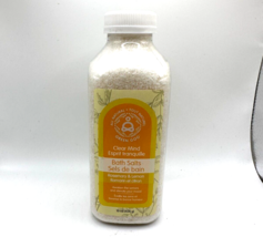 New Green Goo All Natural Clear Mind Rosemary and Lemon Bath Salts 16 ounce - £15.84 GBP