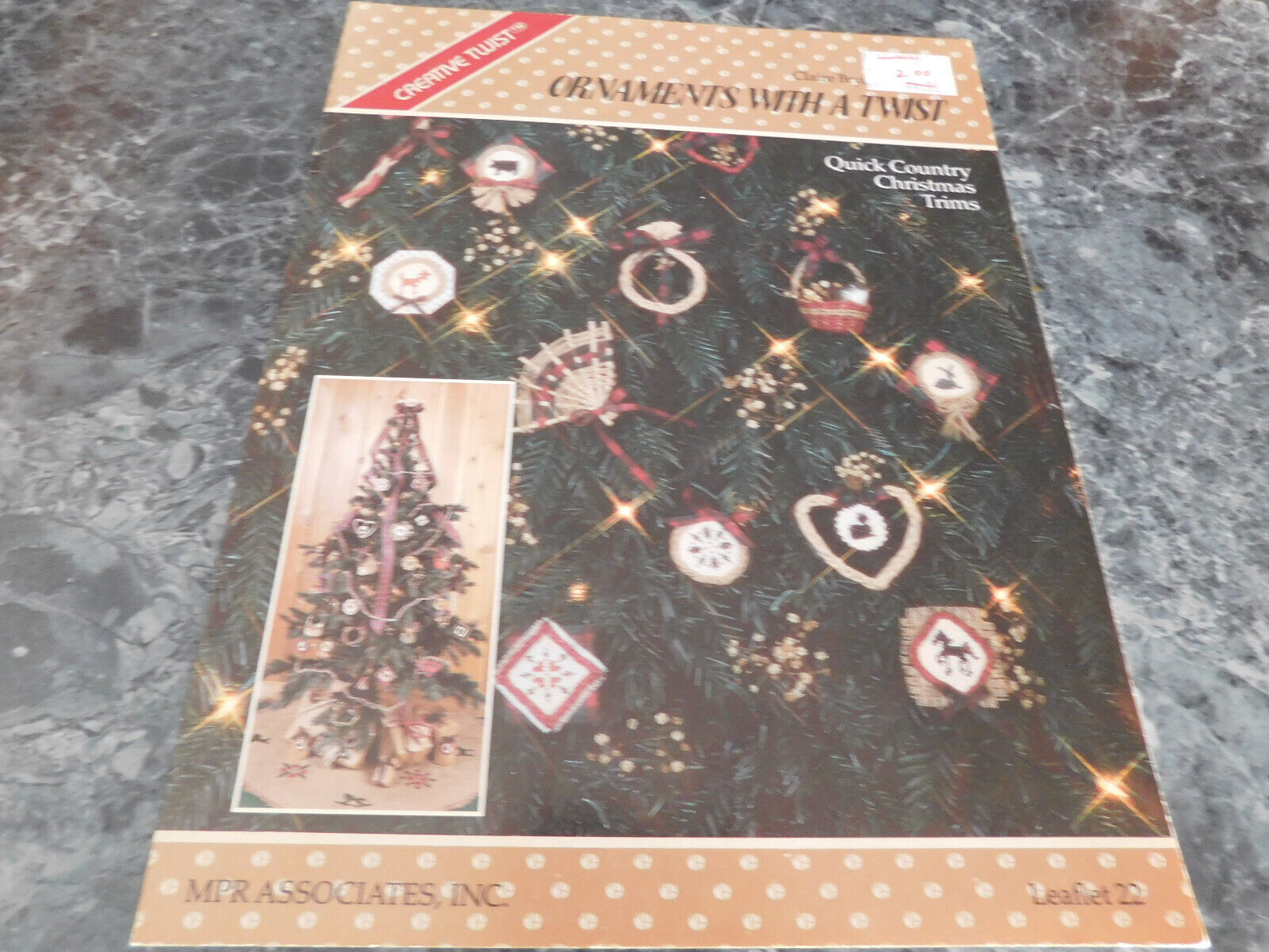 Ornaments with a Twist Leaflet 22 - $2.99