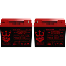 Levolc 12V 18Ah Sla Replacement Mobility Scooters Battery By Neptune - 2 Pack - £109.76 GBP
