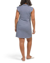 NWT Ladies GOTTEX Navy Blue Gothic Ruffle Sleeveless Golf Tennis Dress M L XL image 2