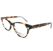 Etnia Barcelona Eyeglasses Frames FLORENTIN 17 BKCO Black Brown Pink 52-17-145 - £104.25 GBP