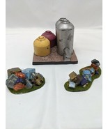 Painted Sci-Fi Miniature Wargaming Skirmish Terrain Silos And Minerals - $24.06