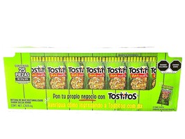 Sabritas Tostitos Salsa Verde 25 pack. Mexican chips. 25.0 Count - $56.45