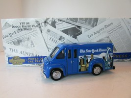 Matchbox YPP04 Dodge Route Van Ny Times Power Of The Press Diecast Lot D - $14.83