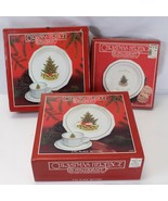 Pfaltzgraff Christmas Heritage Stoneware (2) 3 PC Place Settings + Cooki... - $32.33