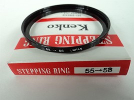 Kenko Stepping Ring 55mm to 58mm - $4.99