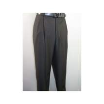 Men's Pants G.Manzoni None Wrinkle Wool Super 120's #056 Gray Made in Italy image 4