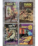 LOT of 4 Gold Key Comic Book Twilight Zone # 76, Dark Shadows # 35 Adam ... - $47.37 CAD