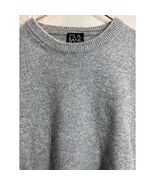 Jos A Bank Executive Collection Gray Lambs Wool Sweater Minimalist Mens ... - $29.45 CAD