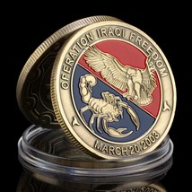Iraq War Operation Iraqi Freedom Commemorative Challenge Coin Souvenir Gift - £7.72 GBP