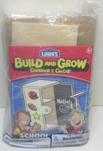 Lowes Build &amp; Grow School Locker Kit Wooden Family Craft Kit Chalkboard - New - £7.49 GBP