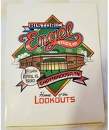 1992 Chattanooga Lookouts Souvenir Program &amp; Lineup Sheet vs Jacksonvill... - $146.26 MXN