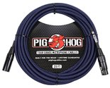 Pig Hog PHM20BRD Black/Red Woven High Performance XLR Microphone Cable, ... - £21.28 GBP