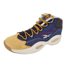 Reebok Question Mid Dress Code AR0252 Fashion Sneakers Men Shoes Blue Size 11.5 - £63.26 GBP