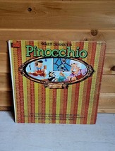 Vintage Vinyl Walt Disney Pinocchio Magic Mirror 33 RPM Record 1960 - £23.79 GBP