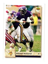 1992 Upper Deck #469 Randall McDaniel Minnesota Vikings - £1.59 GBP
