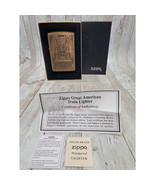Vintage 1997 Barrett Smythe Brass Train Zippo Lighter - $134.36 CAD