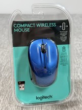 Logitech Compact 2.4GHz Wireless Mouse 910-005754 (Blue) New and Sealed - $9.89