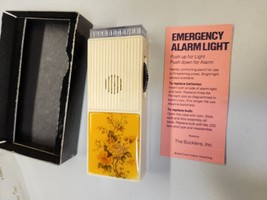 Vintage Emergency Alarm Light &amp; Sound Made By Bucklers Inc. New Tested - £10.56 GBP