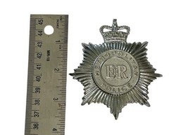 Obsolete Metropolitan Police Badge Shield Crest Firmin London UK England - £39.30 GBP