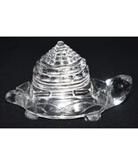Sphatik Shree Yantra on Tortoise / Kachap Shri Yantra - 136 gms - Lab Ce... - €167,12 EUR