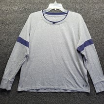 Under Armour Gray Men&#39;s Sz XL Longsleeve Pullover Crew Neck Sweater Shirt - $17.42