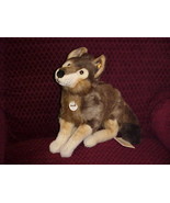 17&quot; Steiff Snorry Wolf Plush Toy Mint With Tags Number 069284 NICE - €218,65 EUR