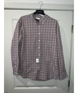 Jos A Bank Tailored Fit Long Sleeve Button Down Shirt Men&#39;s XL Plaid - €25,74 EUR