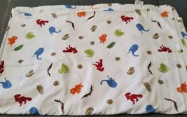 Dinosaur Stomp N&#39; Roar Twin Size 2pc Bedding Set Flat Sheet Pillowcase C... - £11.17 GBP