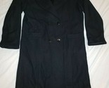 VINTAGE BILLI BLLYCOAT COLD WINTER WEATHER WOOL BLEND TRENCH COAT 37X48 - $47.86