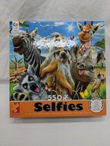 Ceaco Safari Selfies 550 Piece Jigsaw Puzzle - £18.91 GBP