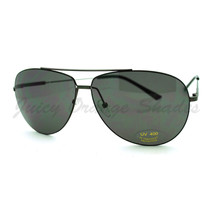 Super Lite Sottile Telaio Occhiali da Sole Aviator Classico senza Montatura Look - £8.61 GBP