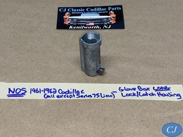NOS 1961-62 Cadillac (exc. 75 Series Limo) LONG GLOVE BOX LOCK CYLINDER ... - $84.14