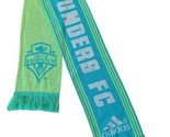 Ruffneck Seattle Sounders FC Scarf Champs Neon Blue and Green - $8.86
