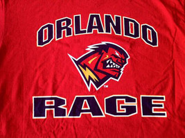 XFL Football Orlando Rage Embroidered Adult T-Shirt S-6XL, LT-4XLT NFL New - £17.86 GBP+