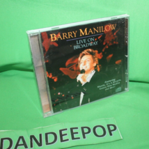 Barry Manilow Live On Broadway Music Cd - £6.24 GBP